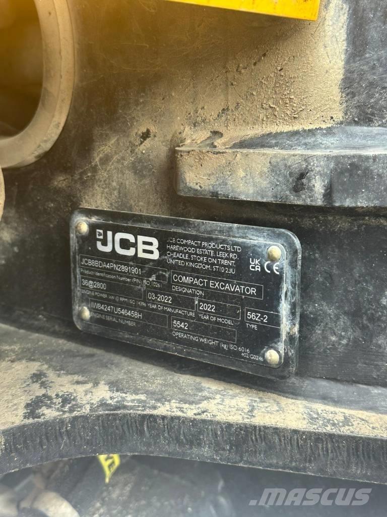 JCB 56 Z-2 Верижен екскаватор