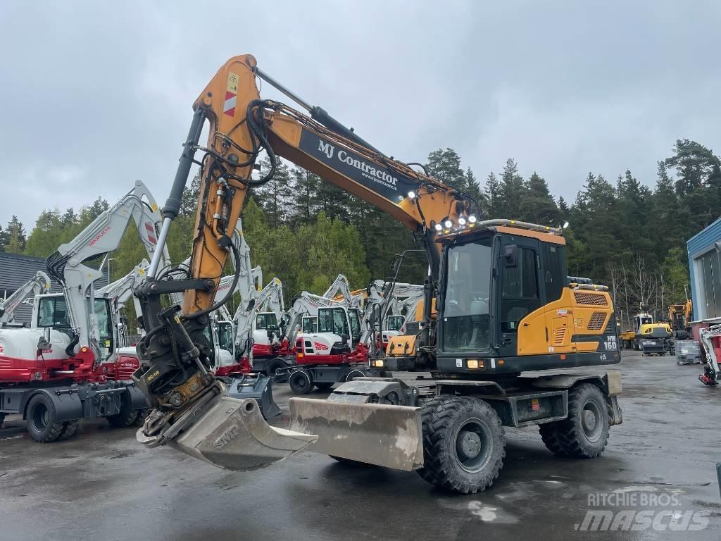Hyundai HW160 Колесни екскаватори