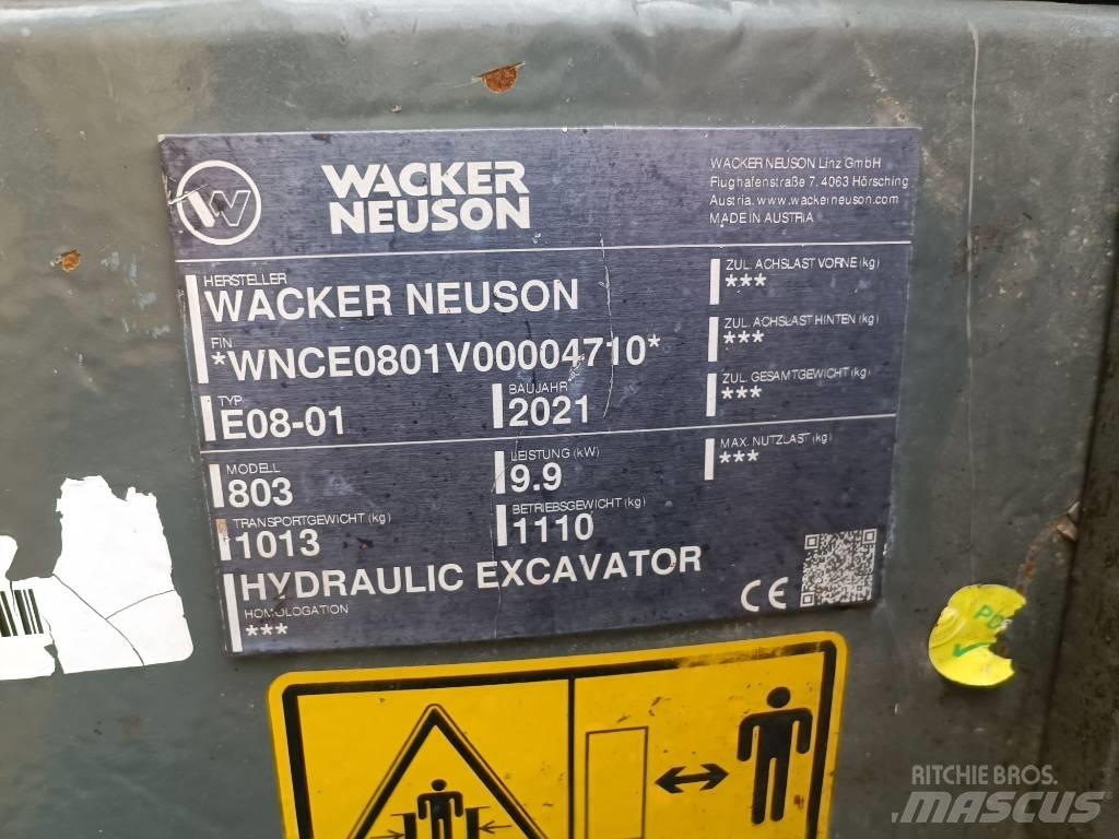 Wacker Neuson 803 Верижен екскаватор