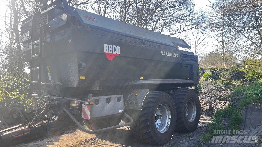 Beco Maxxim 260 Ремаркета самосвални
