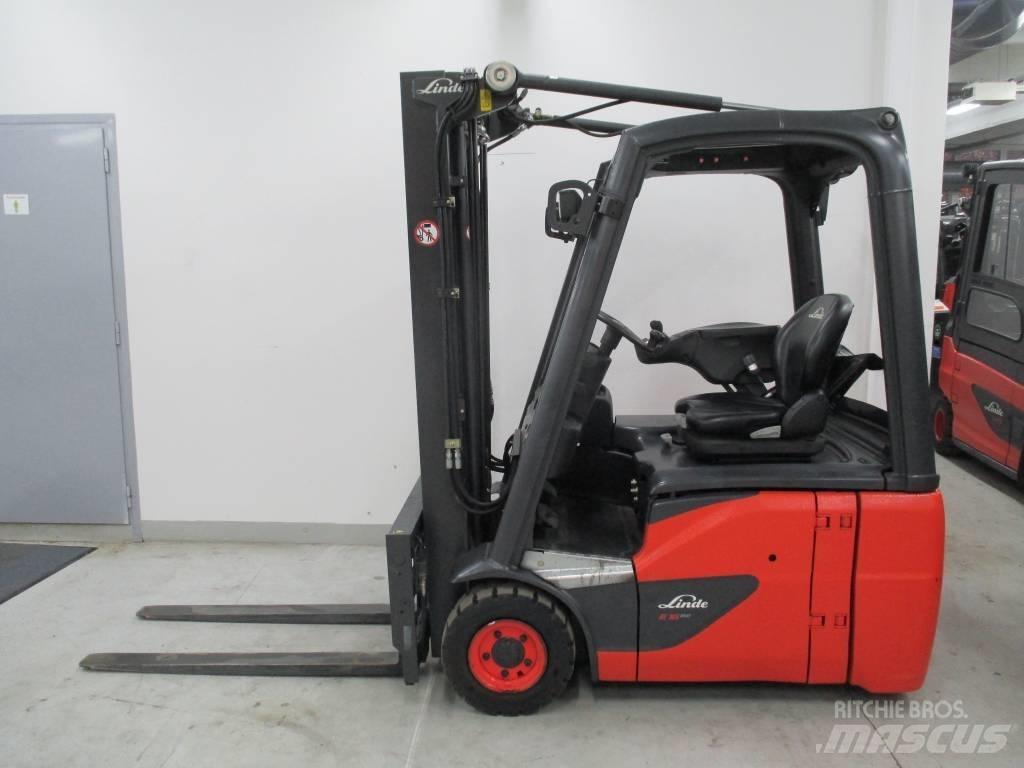 Linde E 16 C-02 Електрически вилични кари-повдигачи