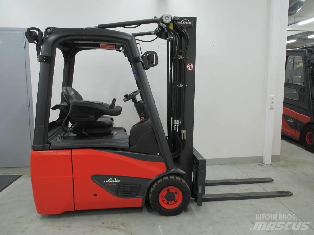 Linde E 16 C-02 Електрически вилични кари-повдигачи