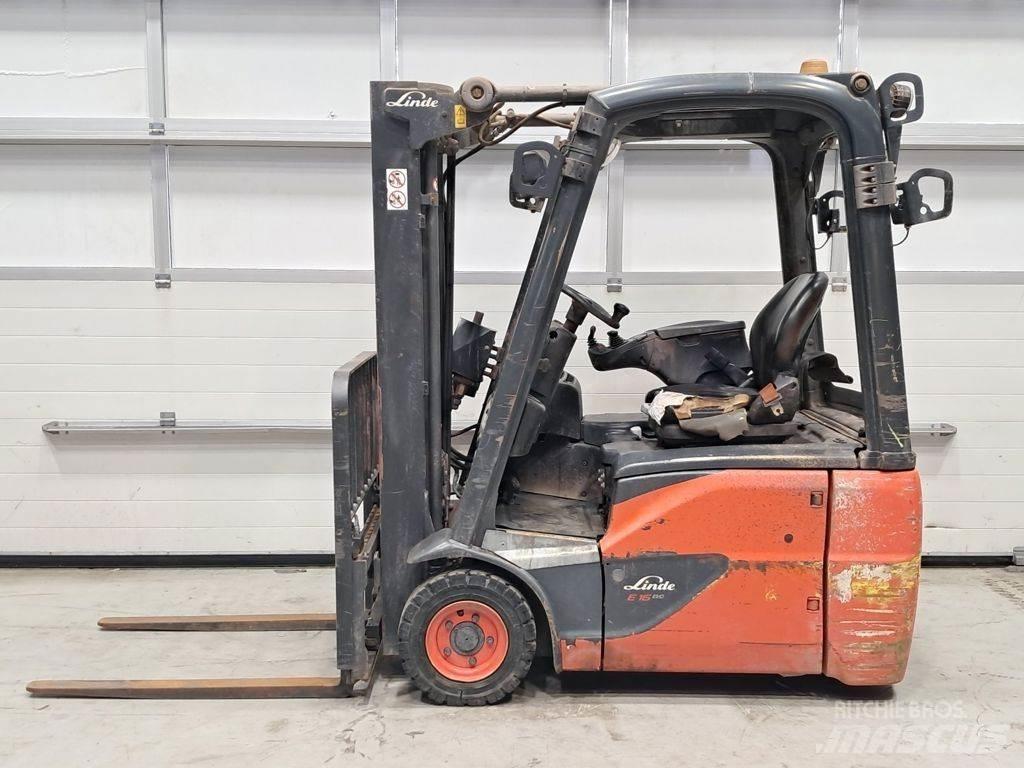 Linde E16C-02 Електрически вилични кари-повдигачи