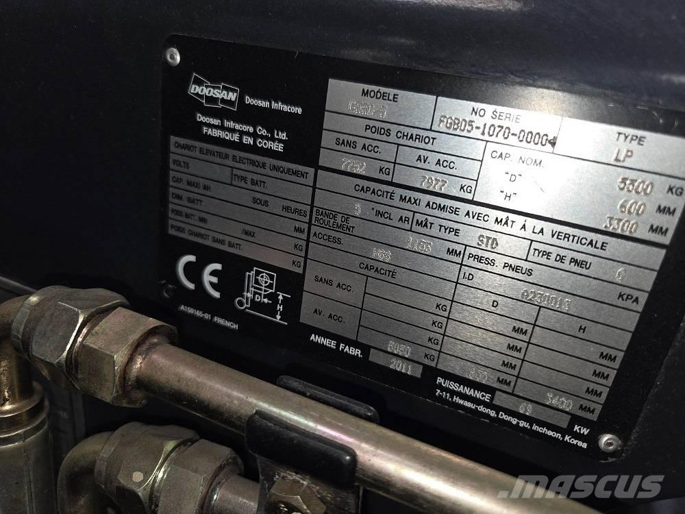 Doosan G 55 C-5 Камиони с АГУ