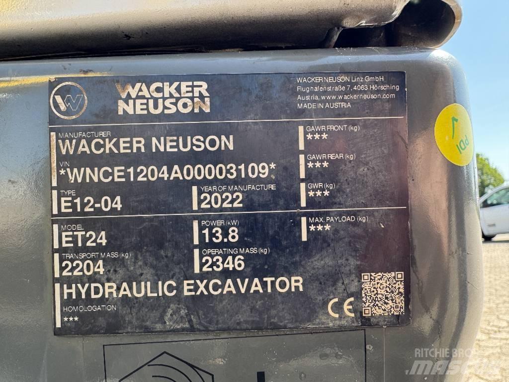 Wacker Neuson ET 24 Мини екскаватори < 7 т