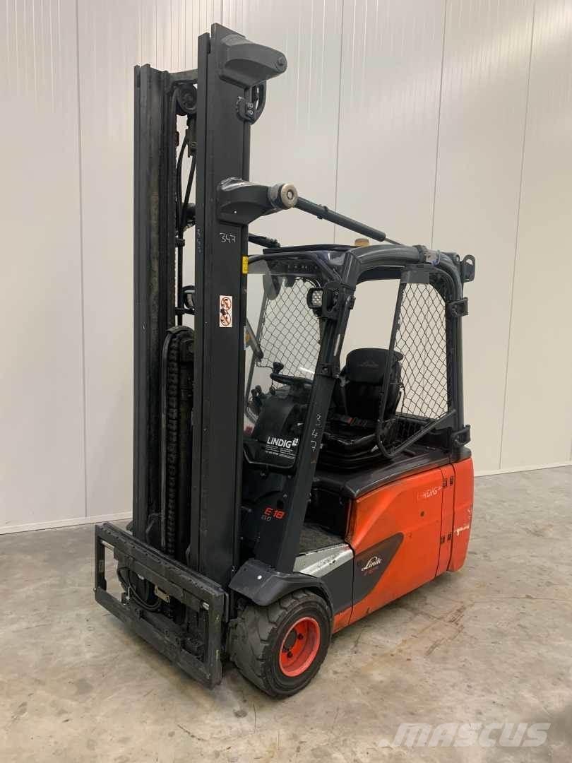 Linde E18L Електрически вилични кари-повдигачи