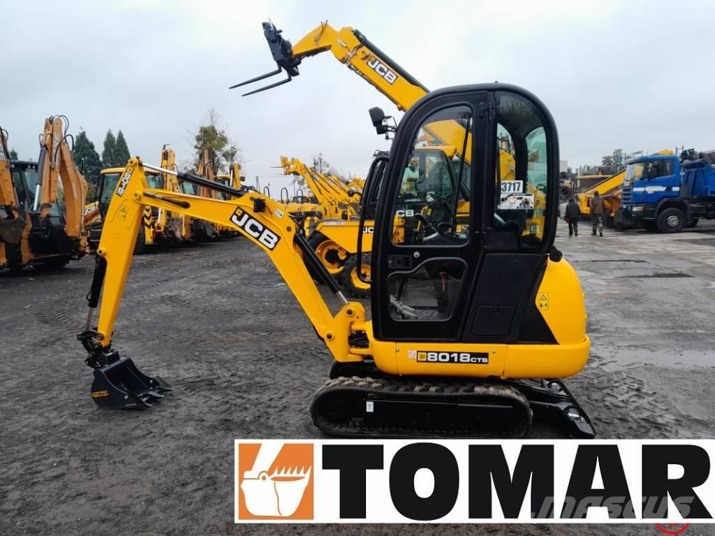 JCB 8018 CTS Мини екскаватори < 7 т