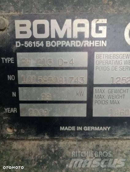 Bomag BW 213 D-4 Еднобарабанни ролки
