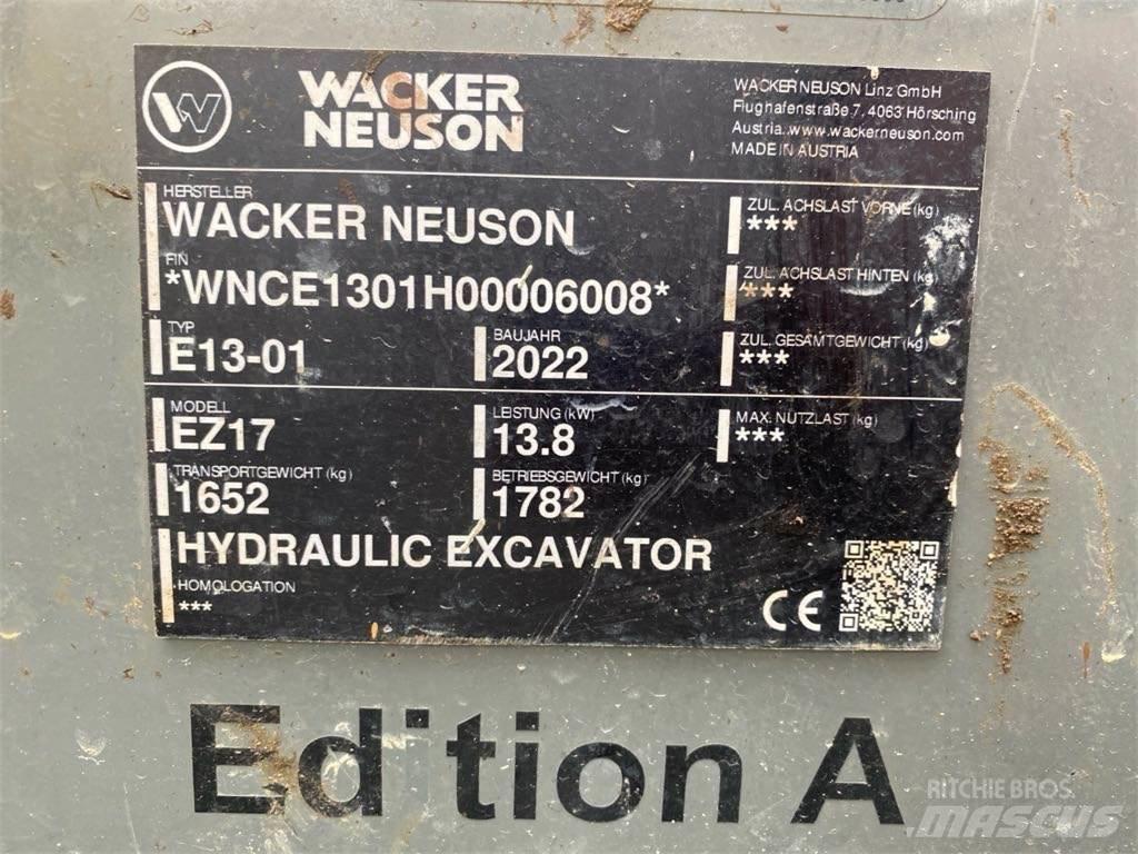 Wacker Neuson EZ17 Верижен екскаватор