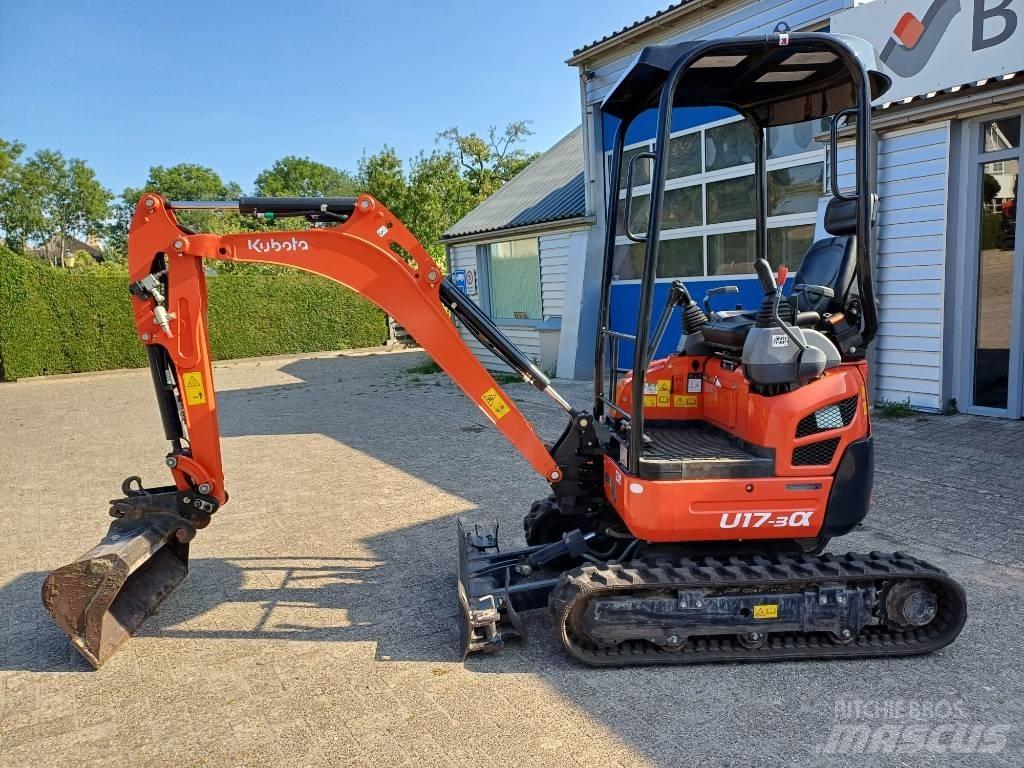 Kubota U 17-3 Мини екскаватори < 7 т