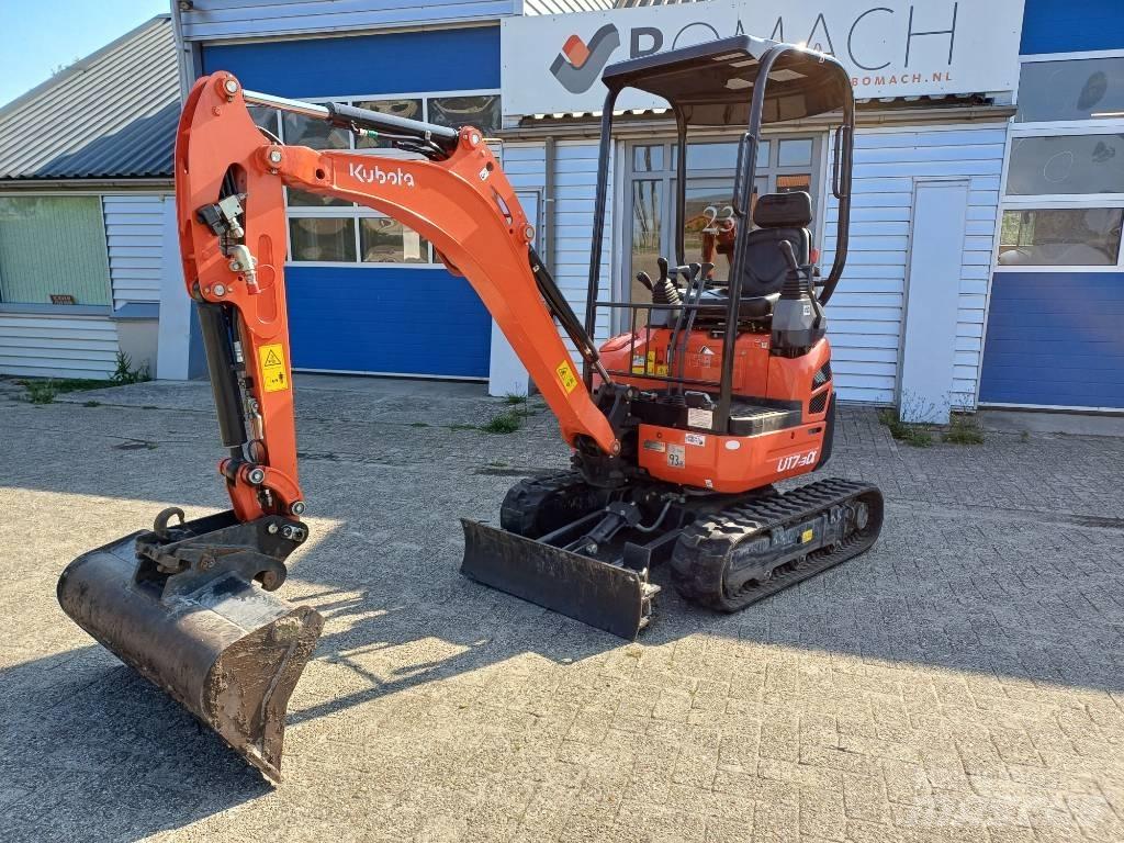 Kubota U 17-3 Мини екскаватори < 7 т