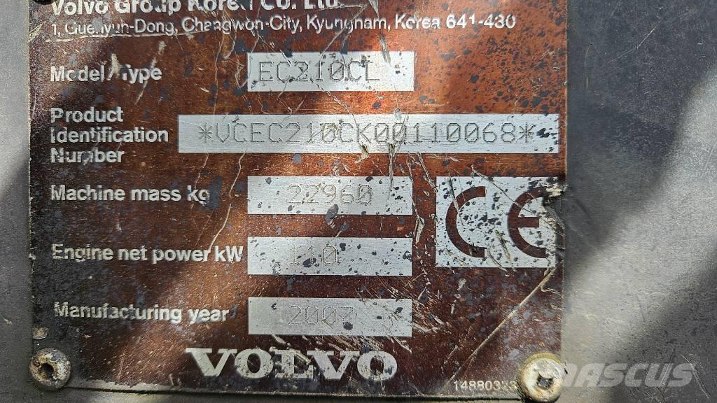 Volvo EC 210 C L Верижен екскаватор