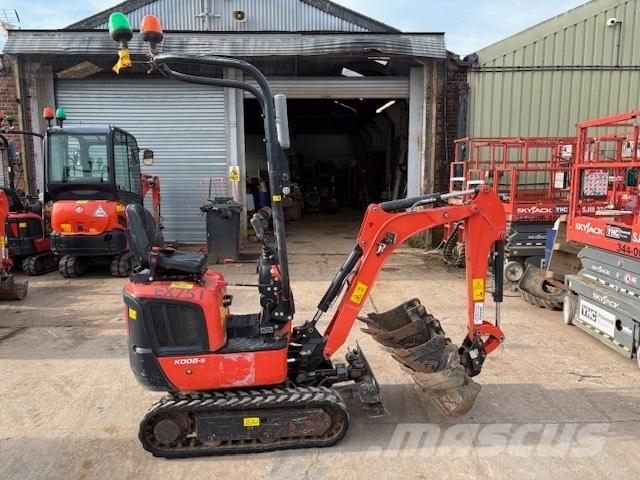 Kubota K 008-5 Мини екскаватори < 7 т