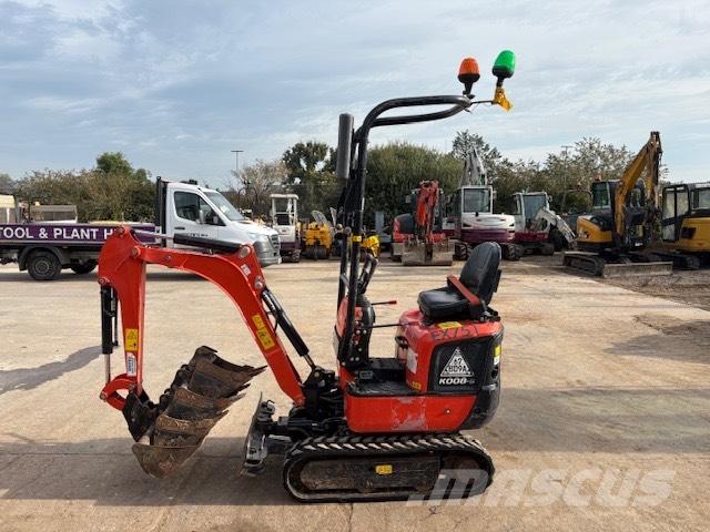 Kubota K 008-5 Мини екскаватори < 7 т