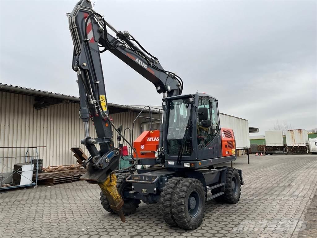 Atlas 140W-BLUE Колесни екскаватори