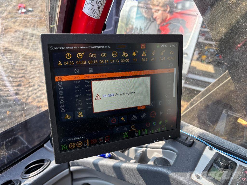 Komatsu 931XC Харвестери