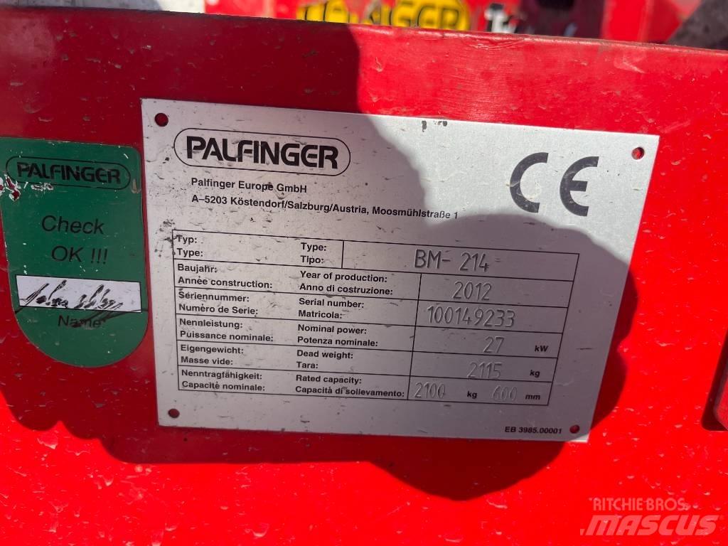 Palfinger BM 214 Моторизирани високоповдигачи с открити платформи