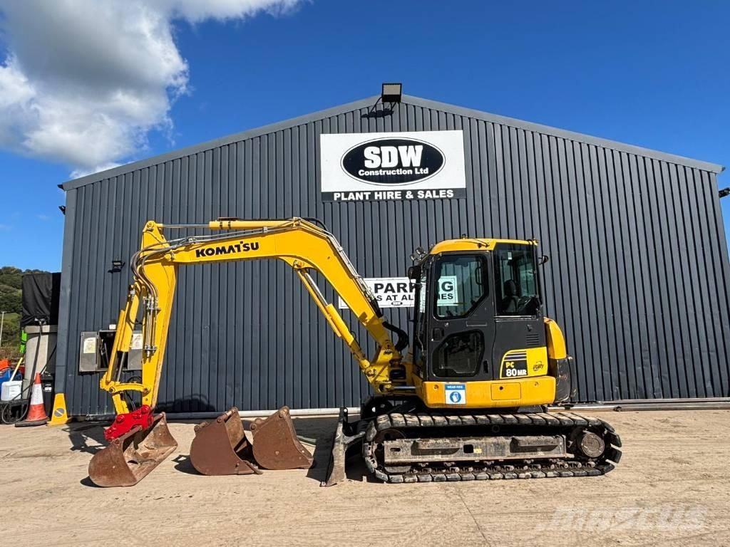 Komatsu PC 80 MR Средни екскаватори 7т - 12т