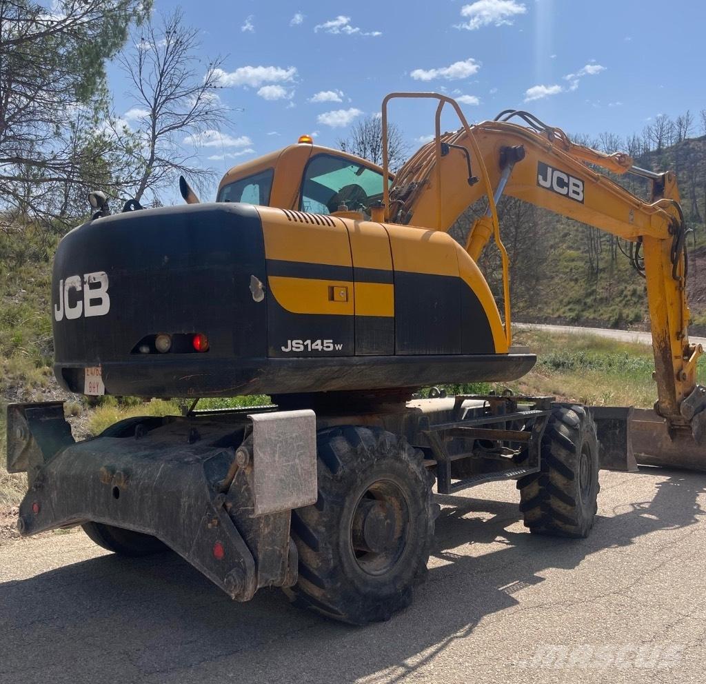 JCB JS 145 W Колесни екскаватори