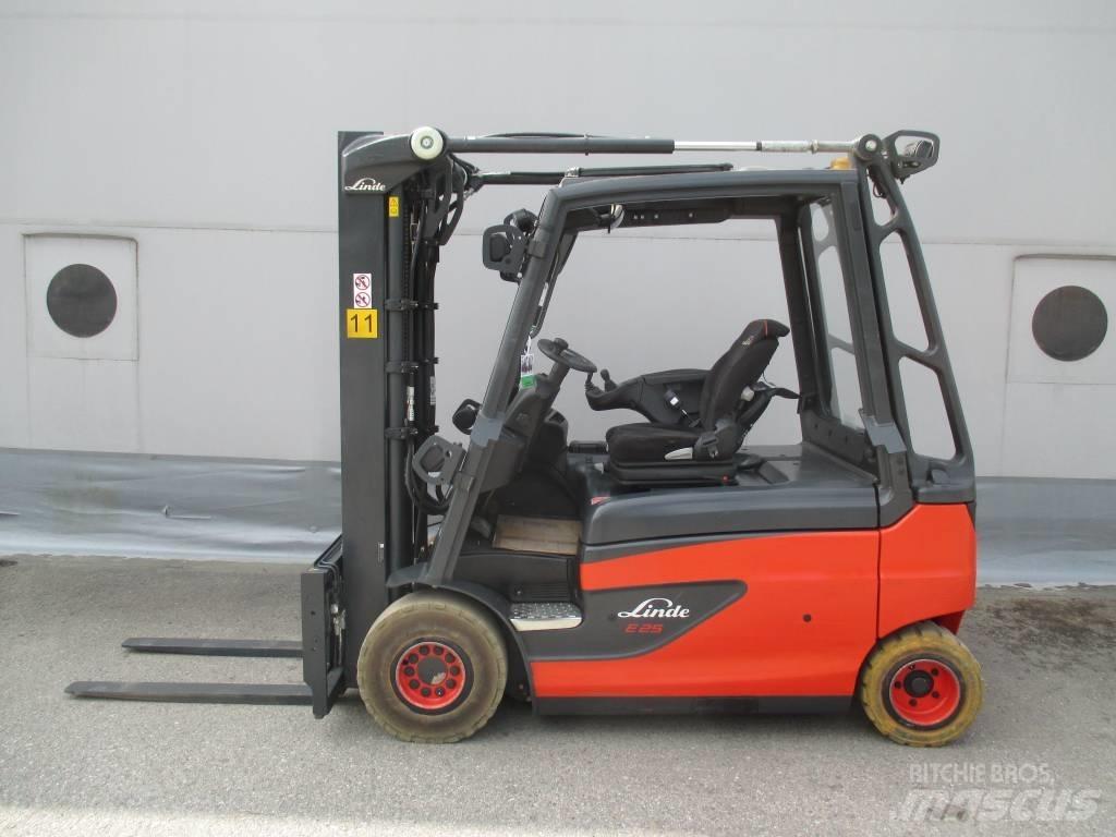 Linde E25L Електрически вилични кари-повдигачи
