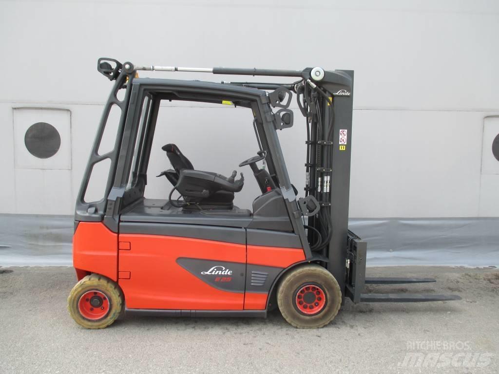 Linde E25L Електрически вилични кари-повдигачи