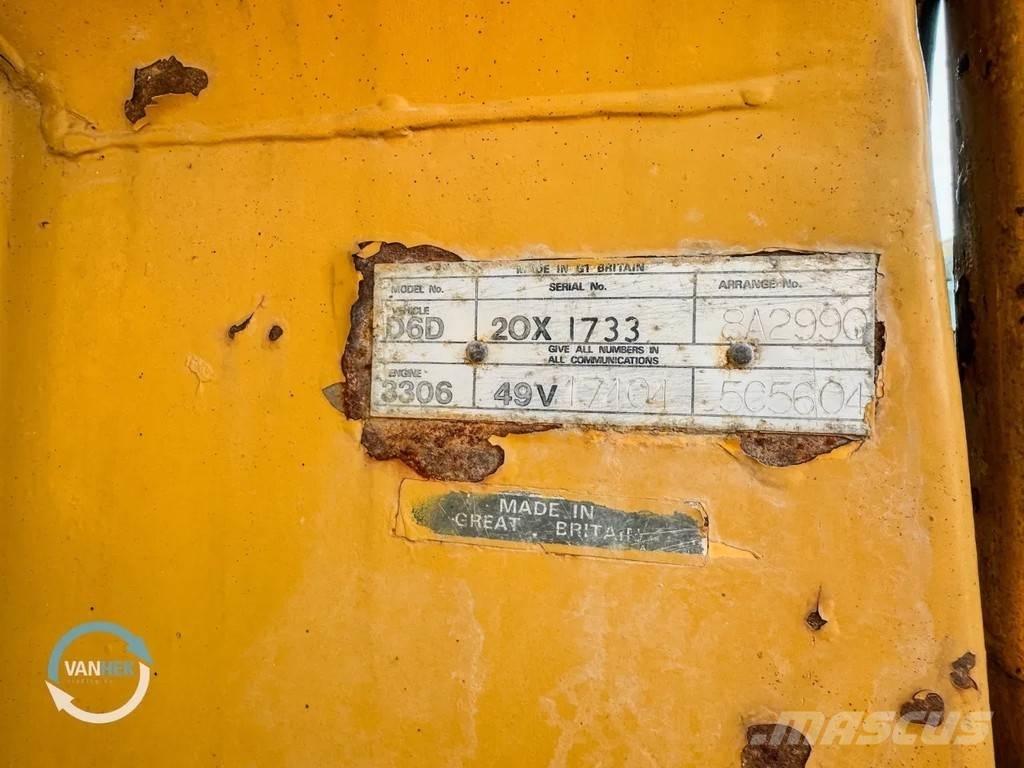 CAT D6D Верижни булдозери
