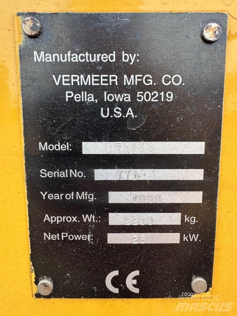 Vermeer D7X11A Пробивни машини за хоризонтално сондиране