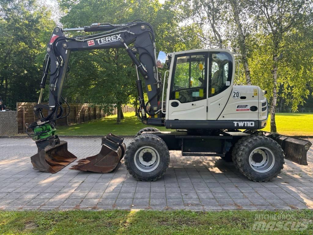 Terex TW 110 Колесни екскаватори