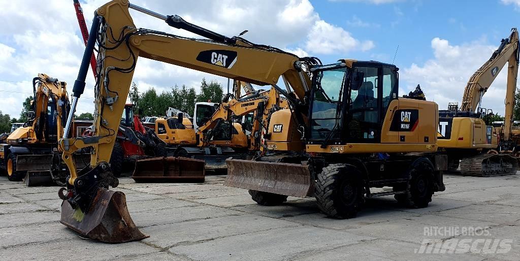 CAT M316F Колесни екскаватори