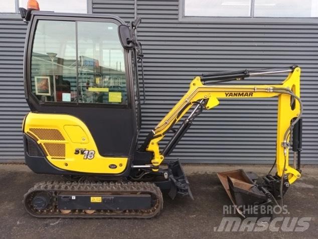 Yanmar SV 18 Мини екскаватори < 7 т