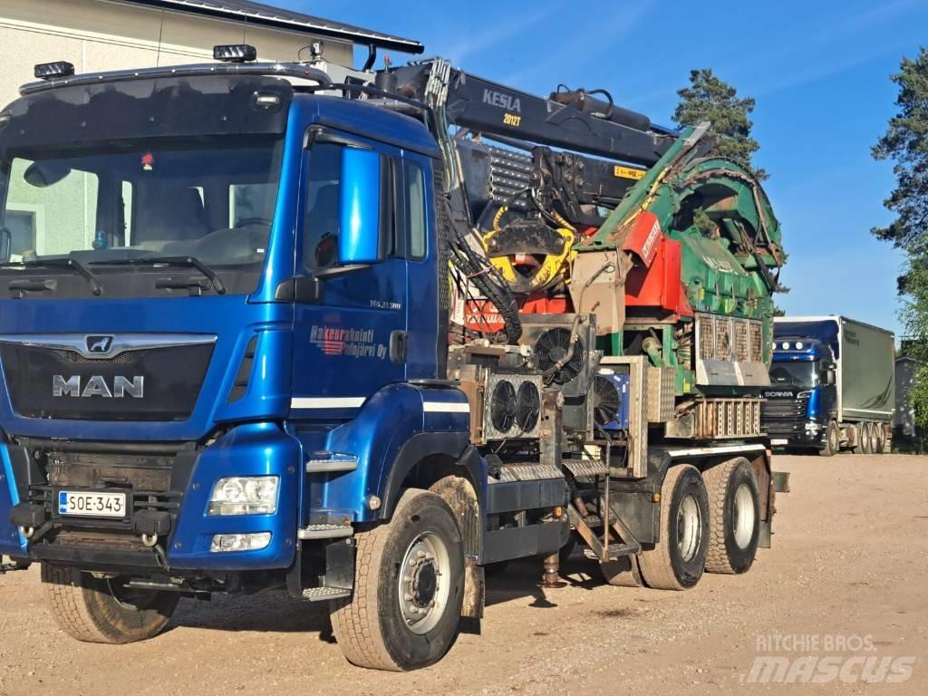 Mus-Max WT11 Дробилки за клони