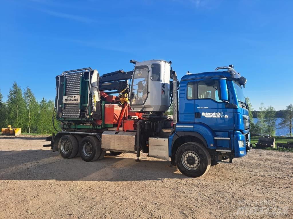 Mus-Max WT11 Дробилки за клони