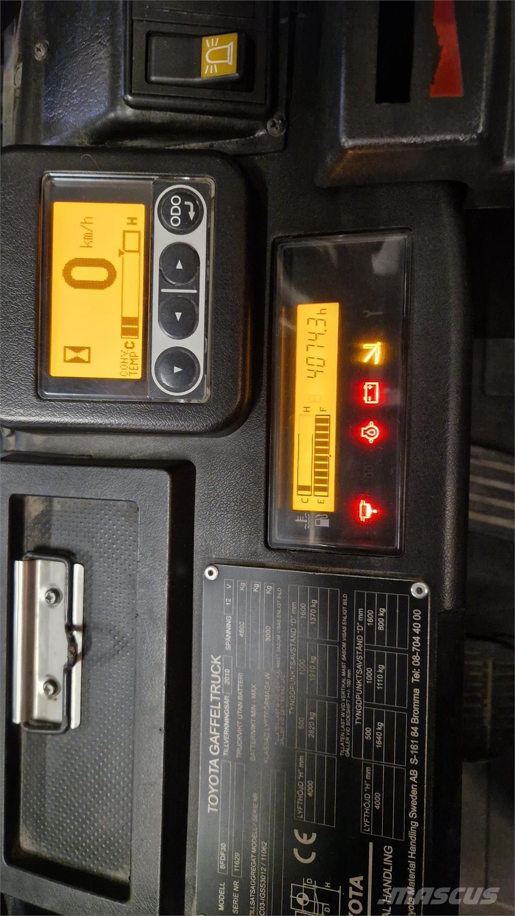 Toyota 8FDF30 Дизелови камиони