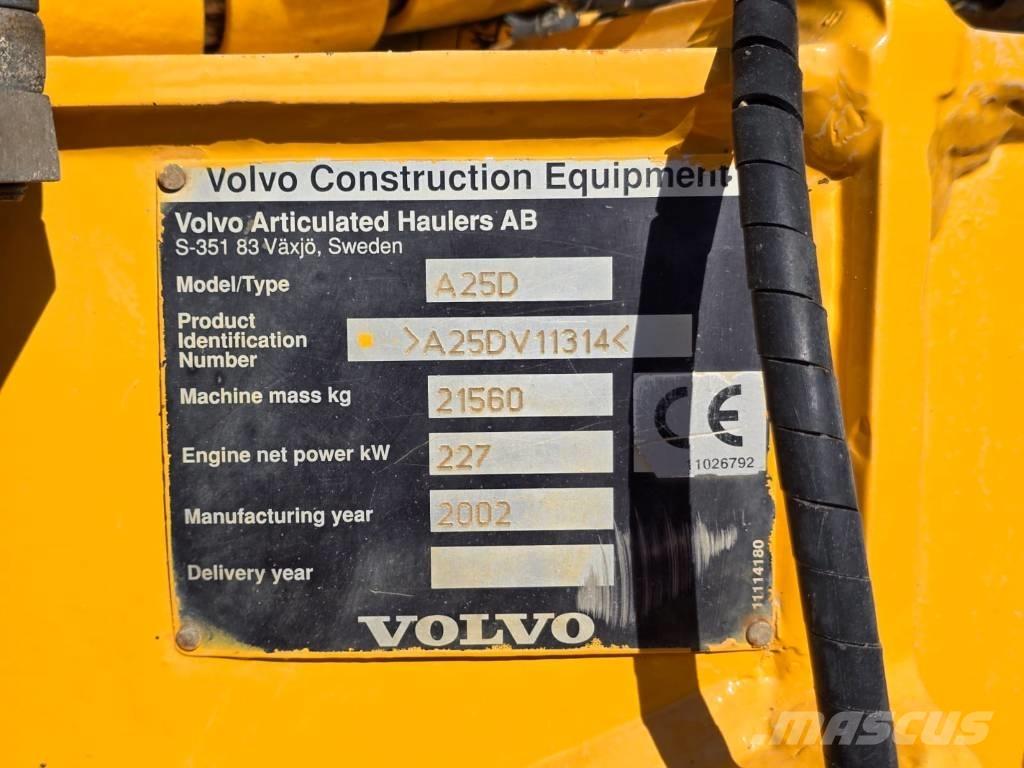 Volvo A25 D Странични самосвали
