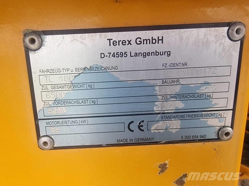 Terex TL 100 Колесни товарачи