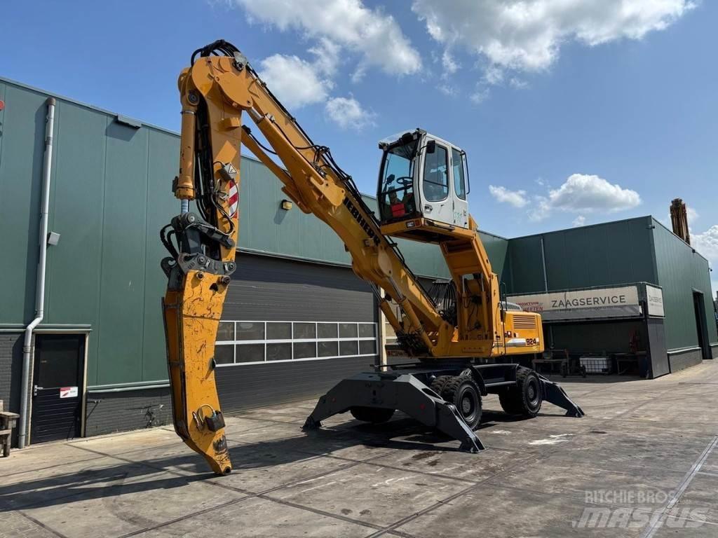 Liebherr A 924 C Оператори на отпадъци/индустрия
