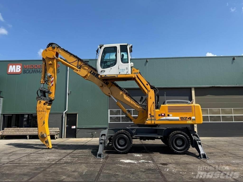 Liebherr A 924 C Оператори на отпадъци/индустрия
