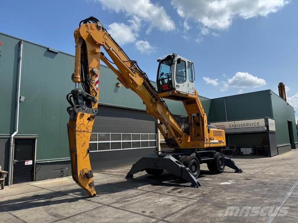 Liebherr A 924 C Оператори на отпадъци/индустрия
