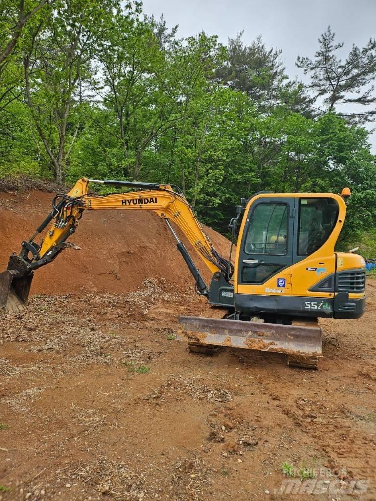 Hyundai Robex 55 Мини екскаватори < 7 т