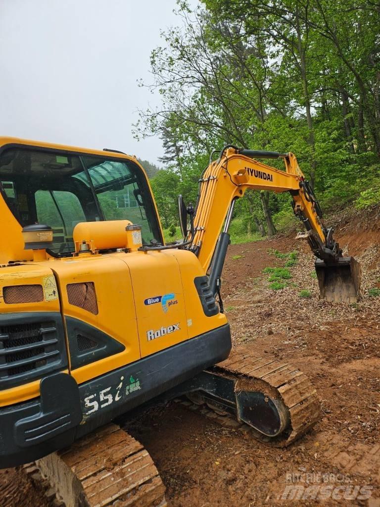 Hyundai Robex 55 Мини екскаватори < 7 т