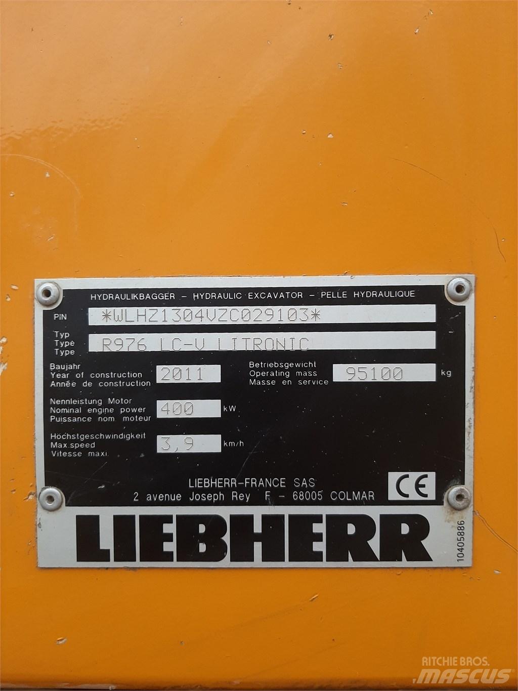 Liebherr 976 Верижен екскаватор