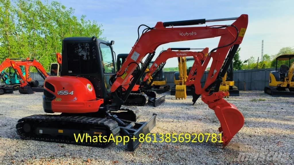 Kubota U 55-4 Мини екскаватори < 7 т