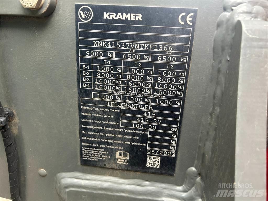 Kramer KT 407 Телескопични товарачи