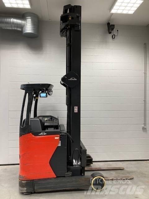 Linde R14HD/1120 Ретрак/ Високоповдигач с изместване на вилката напред