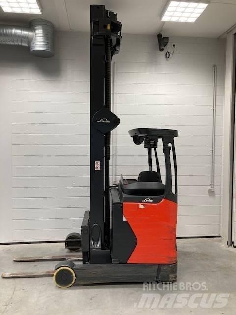 Linde R14HD/1120 Ретрак/ Високоповдигач с изместване на вилката напред