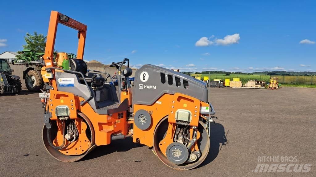 Hamm HD 13i VV Двойни барабанни ролки
