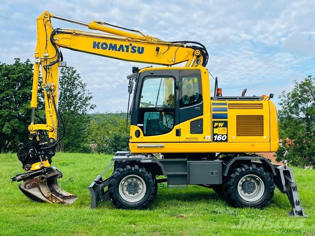 Komatsu PW 160 - 10 Колесни екскаватори