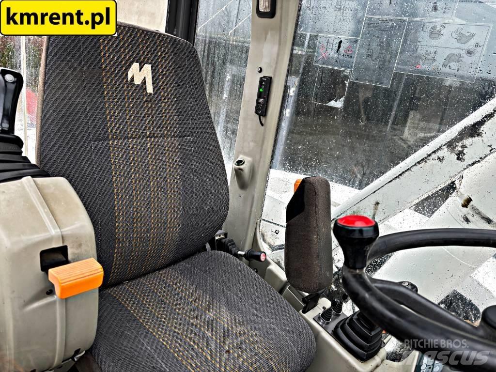 Mecalac 12 M TX Товарач със заден ексватор
