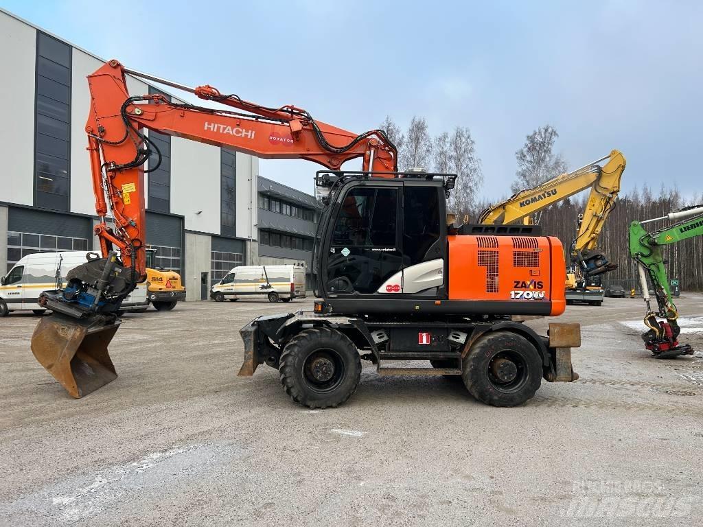 Hitachi ZX 170 W-6 Колесни екскаватори