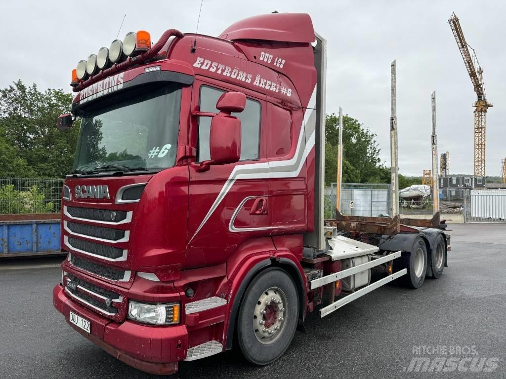 Scania R 560 За превоз на дървени трупи